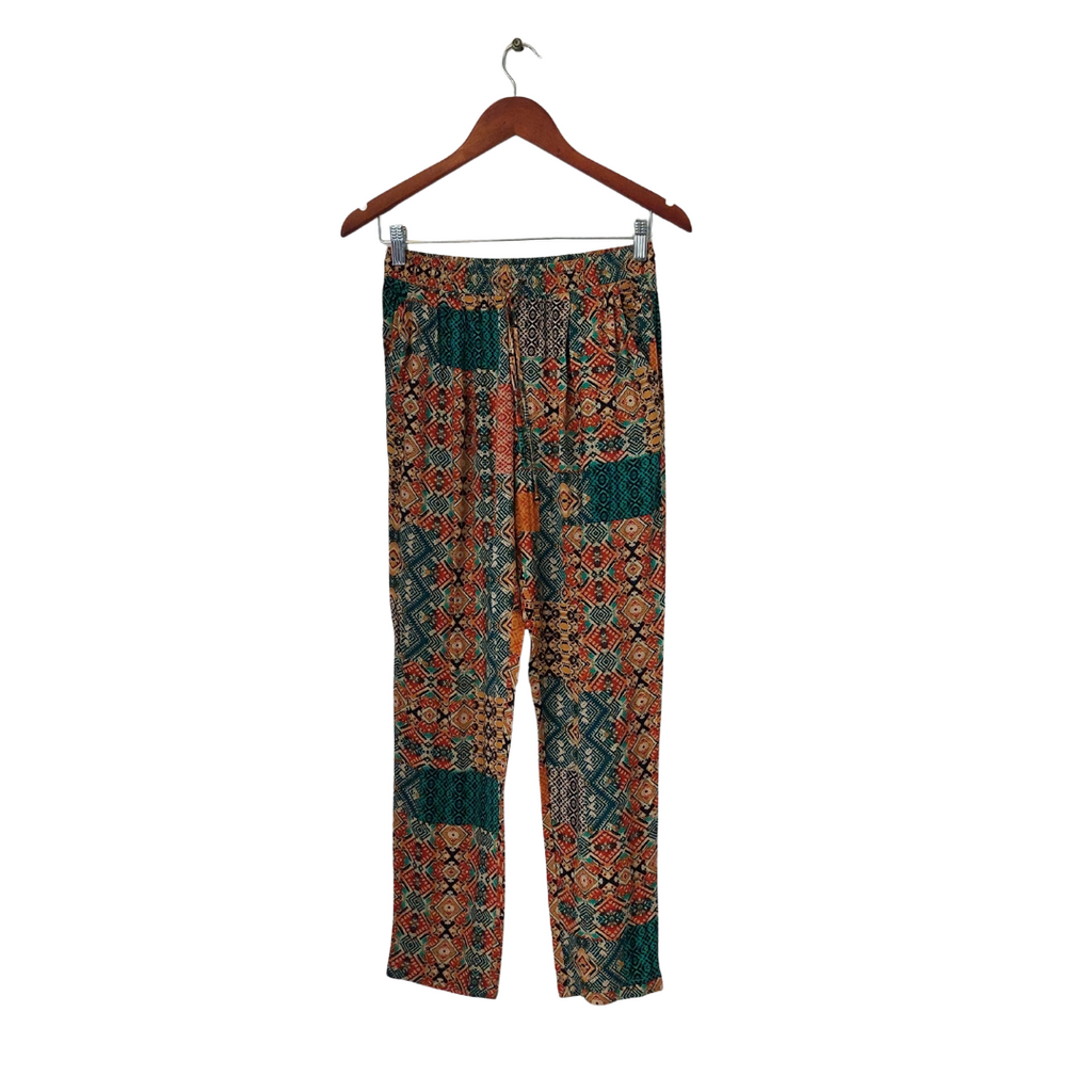 Forever 21 Multicolour Printed Casual Pants | Gently Used |