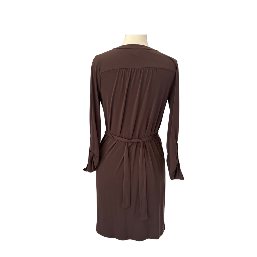 Michael Kors Brown Belted Short Dress | Gently Used |