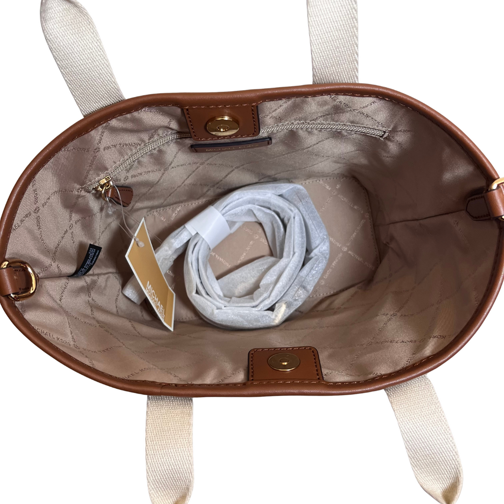 Michael Kors Tan Leather 'Maeve' Small Tote Bag | Gently Used |