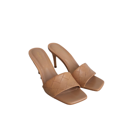 Aldo Acendan Beige Heels | Gently Used | - Secret Stash