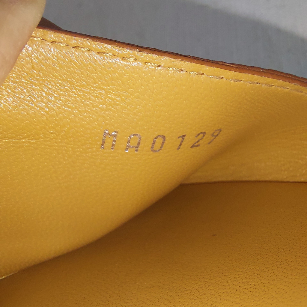 Louis Vuitton Brown Leather Lock It Flat Slides | Pre Loved |