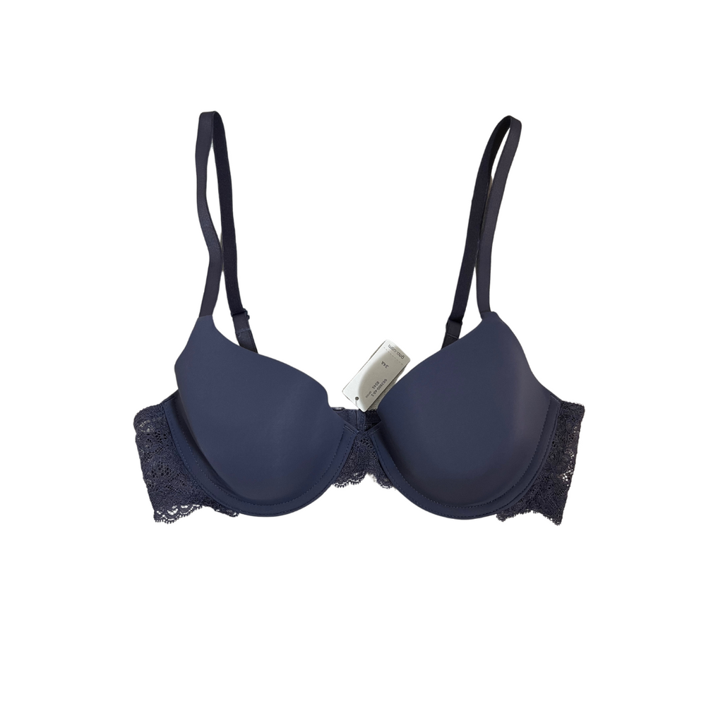 Gap Purple Lace Padded Wired Bra | Brand New |