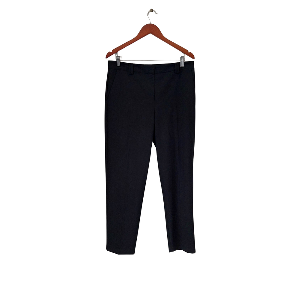 M&S Black Short Straight Leg Pants | Like New |
