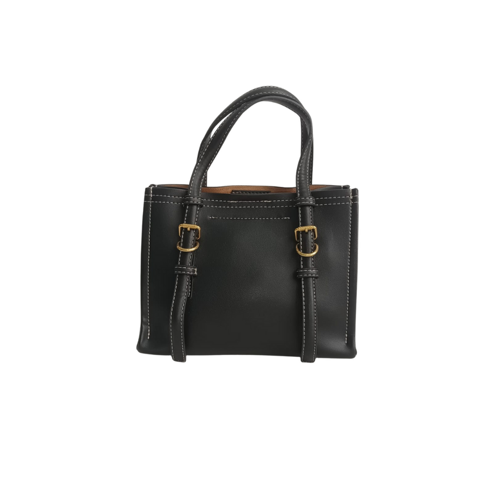 Zara Black Mini Tote Bag | Gently Used |