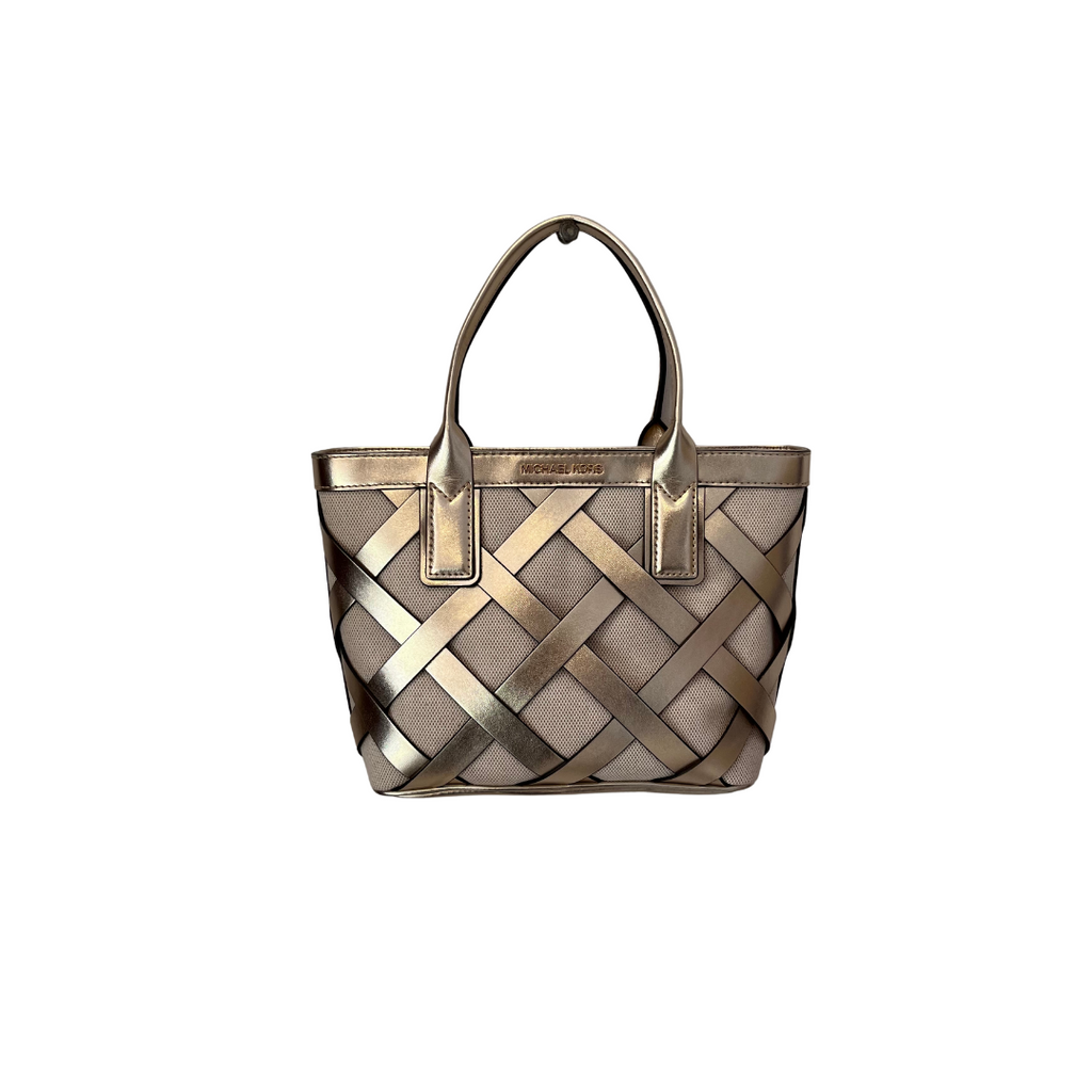 Michael Kors Pale Gold Sienna Small Tote Bag | Gently Used |