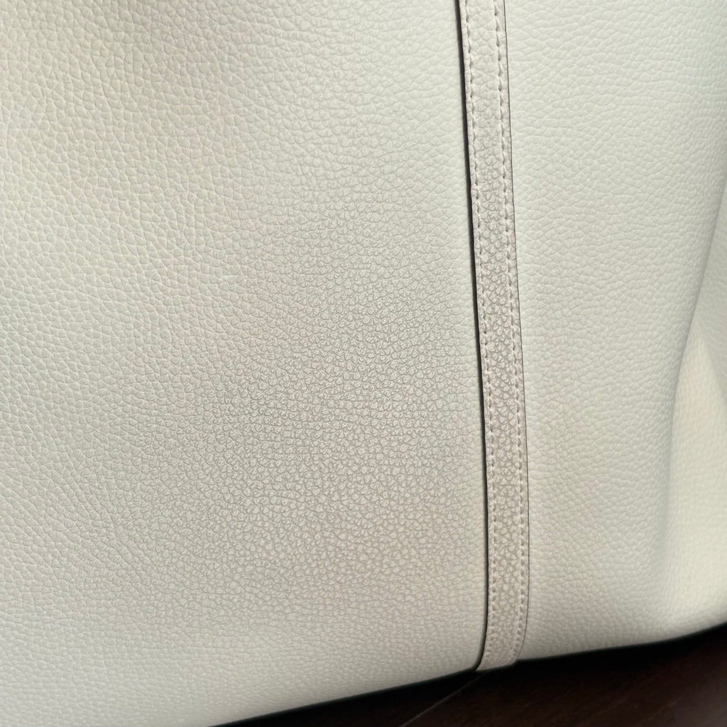 Tory Burch Ivory 'Perry' Triple Compartment Tote Bag | Pre Loved |