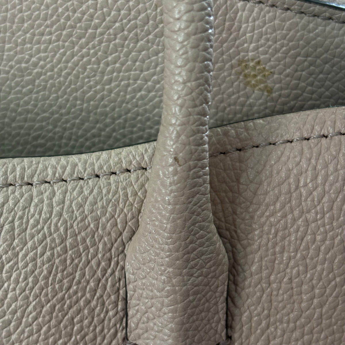Kate Spade Pale Vellum Margaux Spade Stud Medium Satchel Bag | Pre Loved |