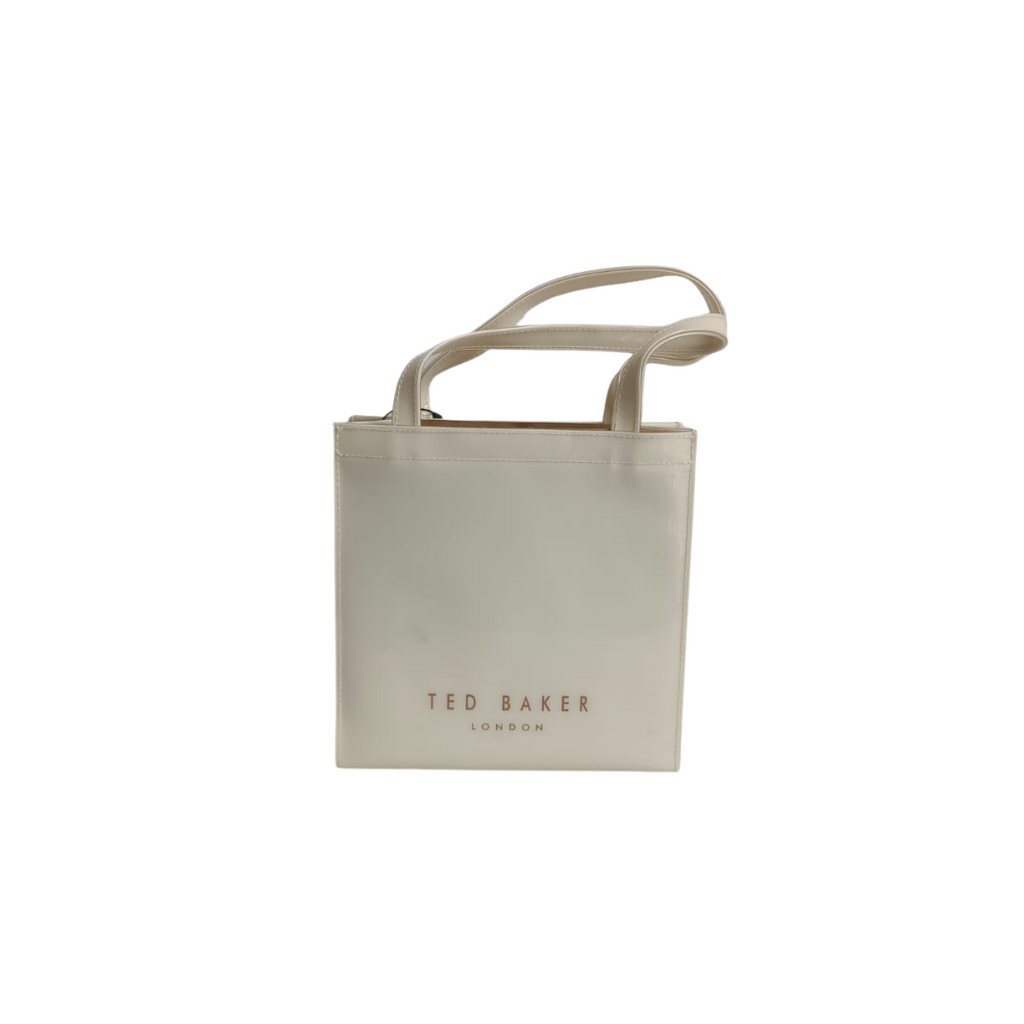 Ted Baker Ivory Aracon Plain Bow Small Icon Bag | Brand New |