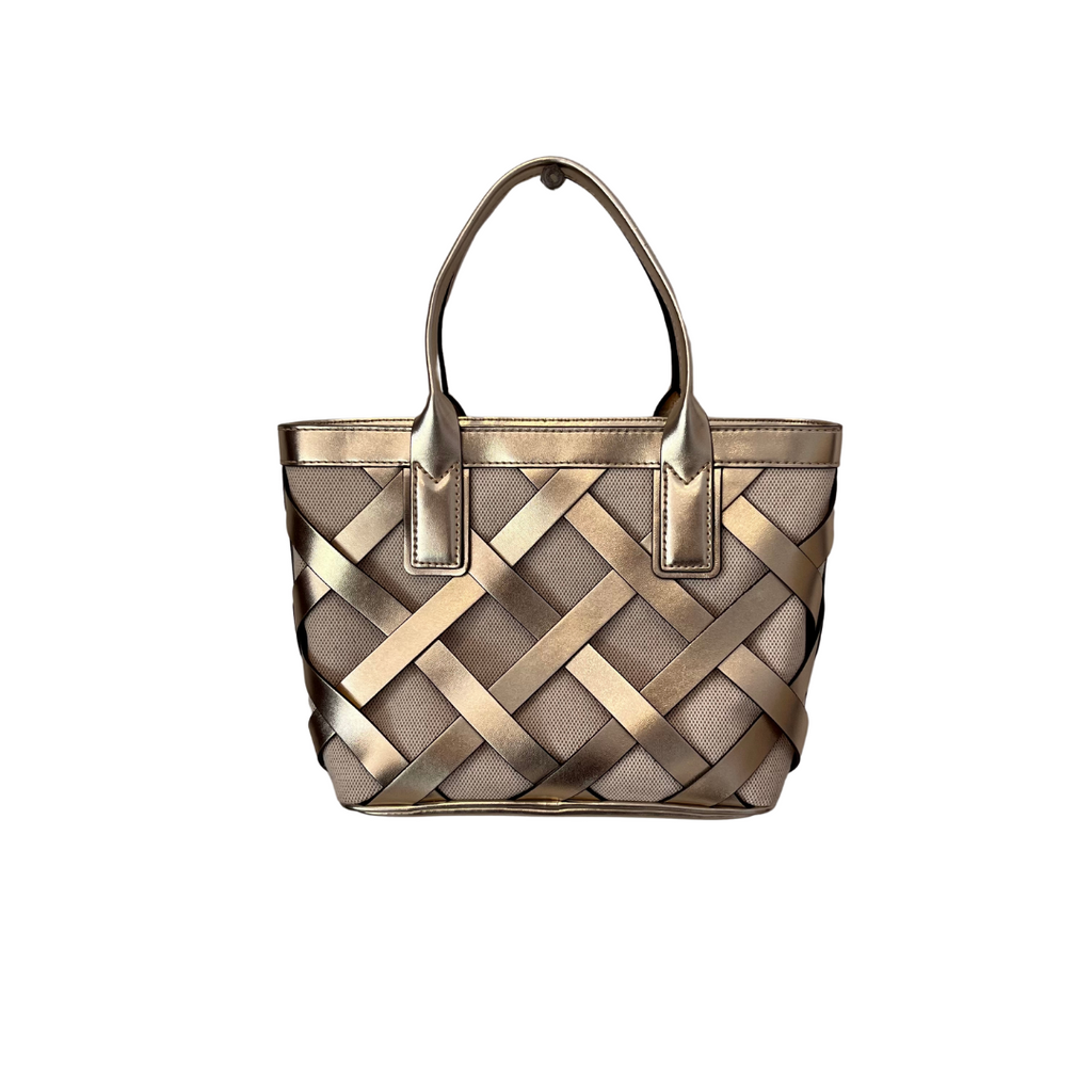 Michael Kors Pale Gold Sienna Small Tote Bag | Gently Used |