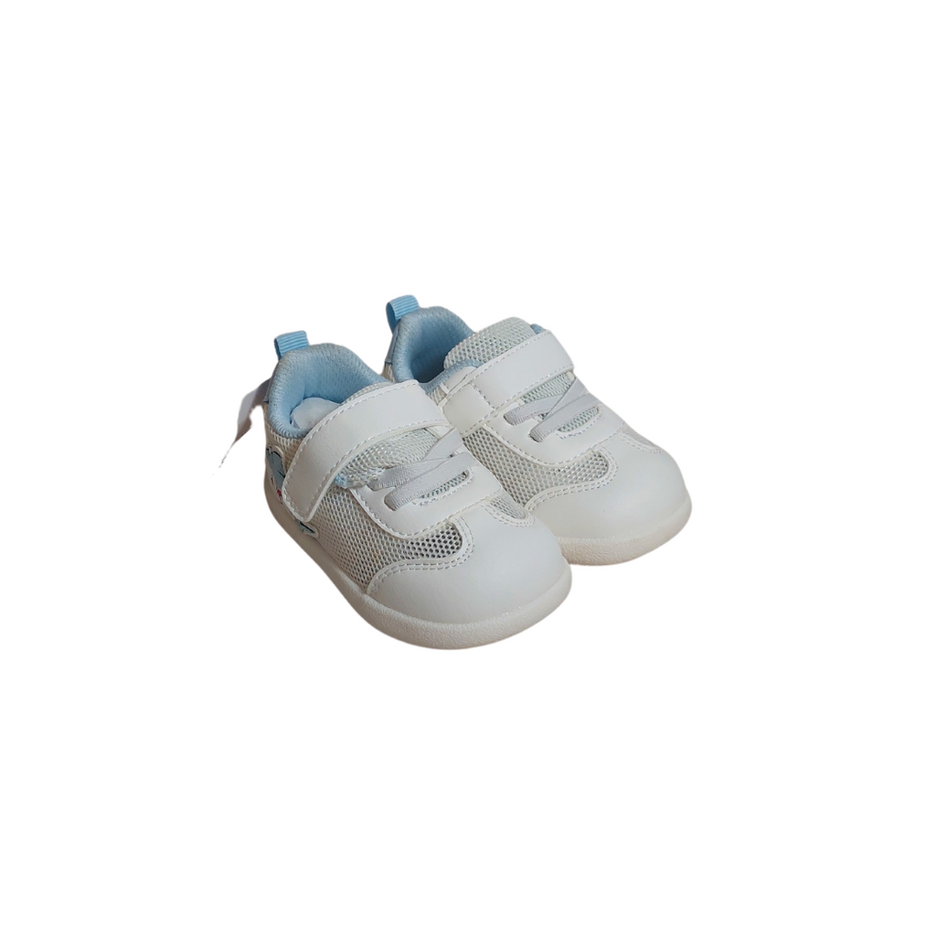 Balabala White Shark Shoes (1 - 2 years - Size 20) | Brand New |