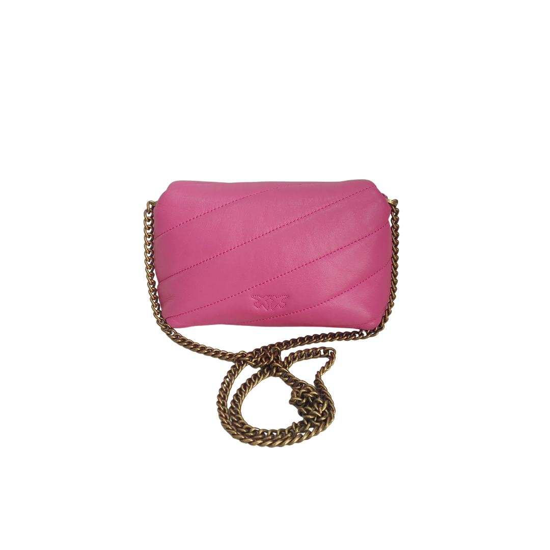 PINKO Pink Love Mini Puff Bag | Pre Loved |