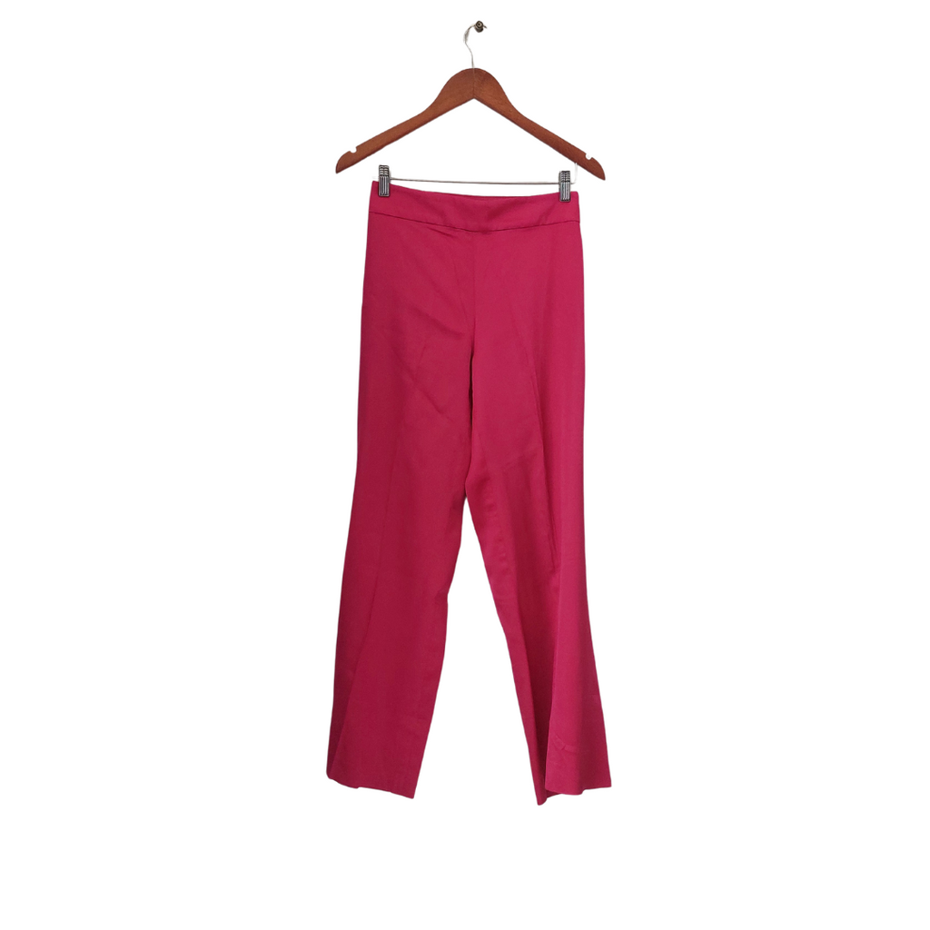 ZARA Fuschia Satin Pants | Gently Used |