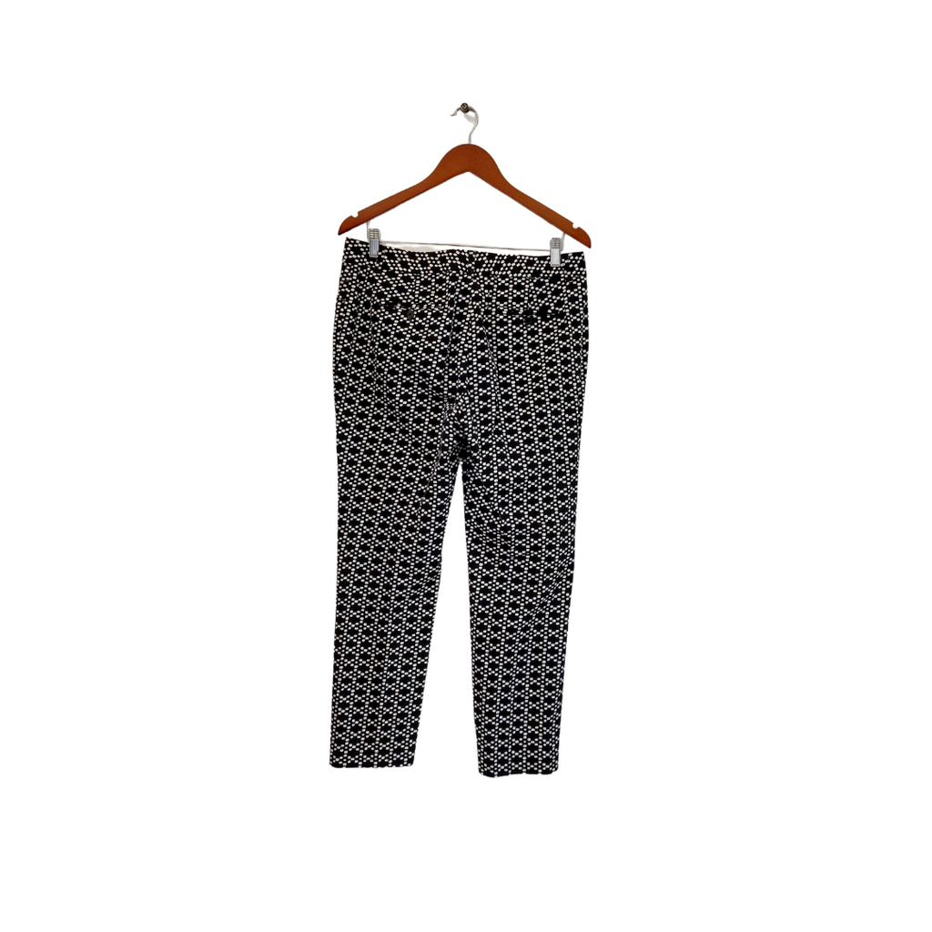 Zac & Rachel Black & White Printed Pants | Pre Loved |