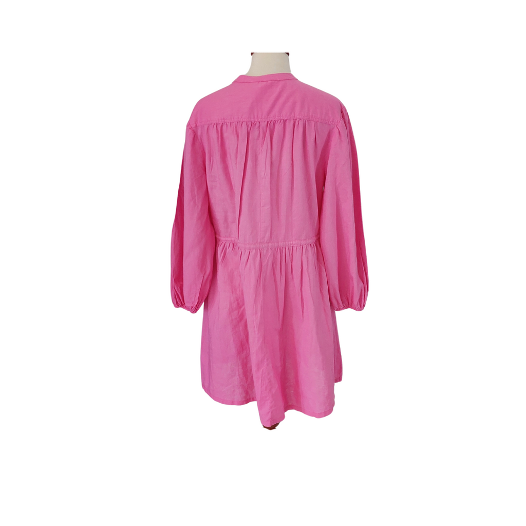 H&M Pink Knee-length Cotton Dress | Like New |