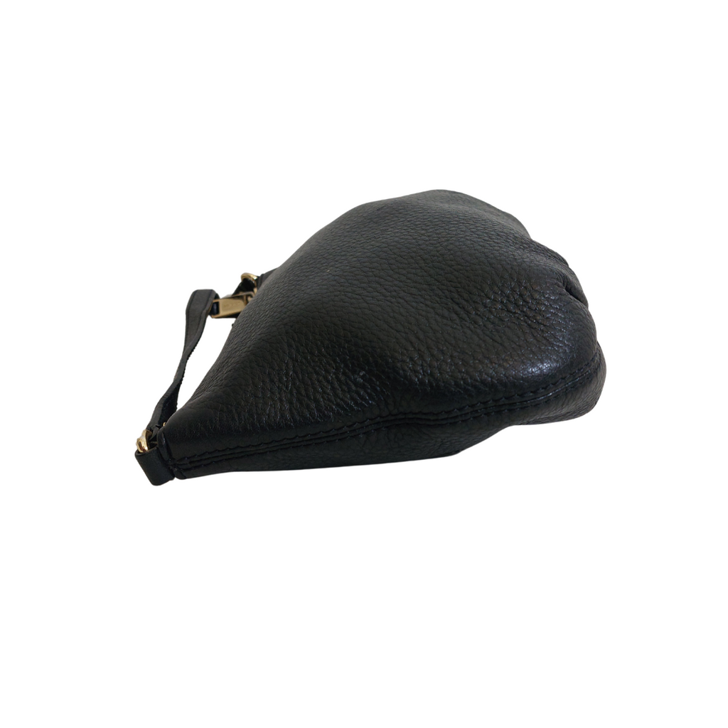 Michael Kors Black Leather Crossbody Bag | Pre Loved |