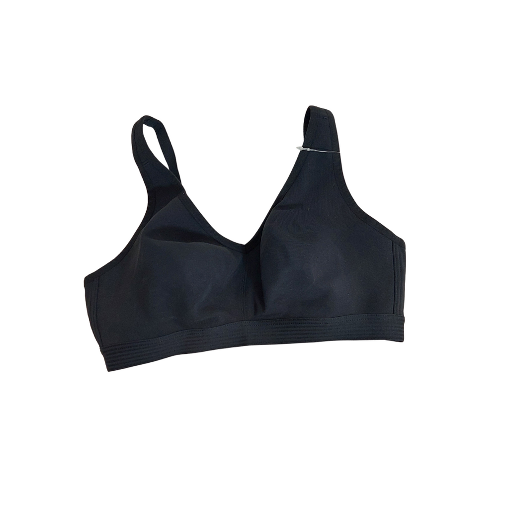 M&S Black Non-Wired Soft Bra | Brand New |