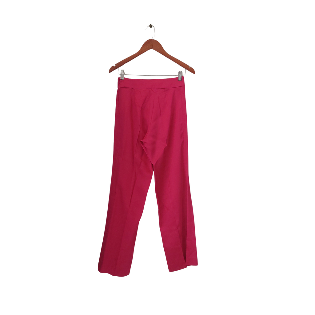 ZARA Fuschia Satin Pants | Gently Used |