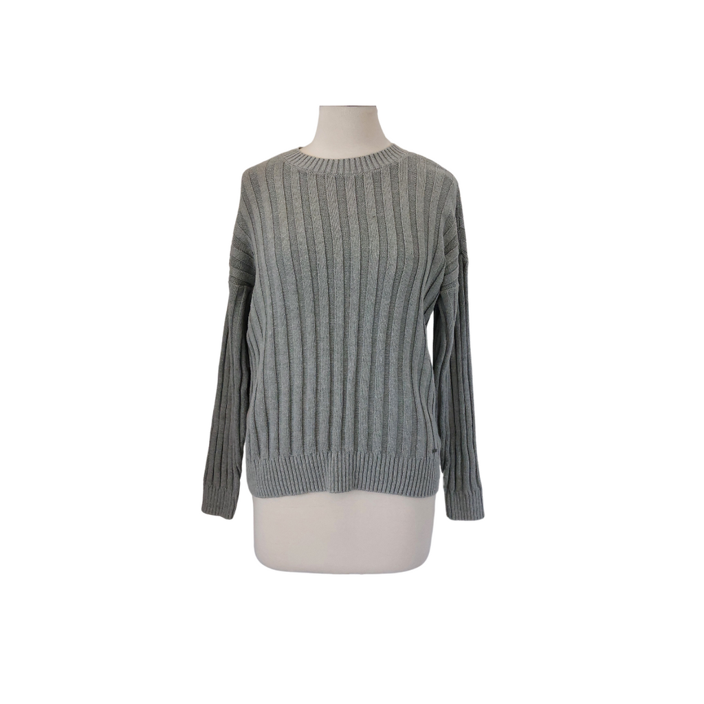 Hollister Grey Crew-neck Sweater | Gently Used |