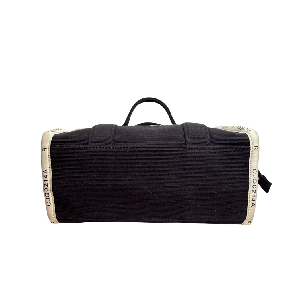 Marc Jacobs Black Canvas Tote Bag | Pre Loved |