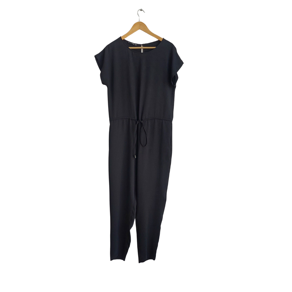 Mango Black Cap Sleeve Jumpsuit | Pre Loved |