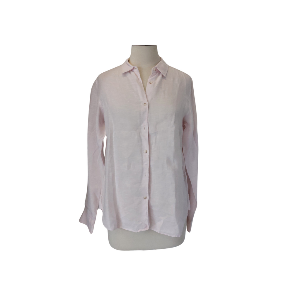 Uniqlo Light Pink Button Down Shirt | Gently Used |