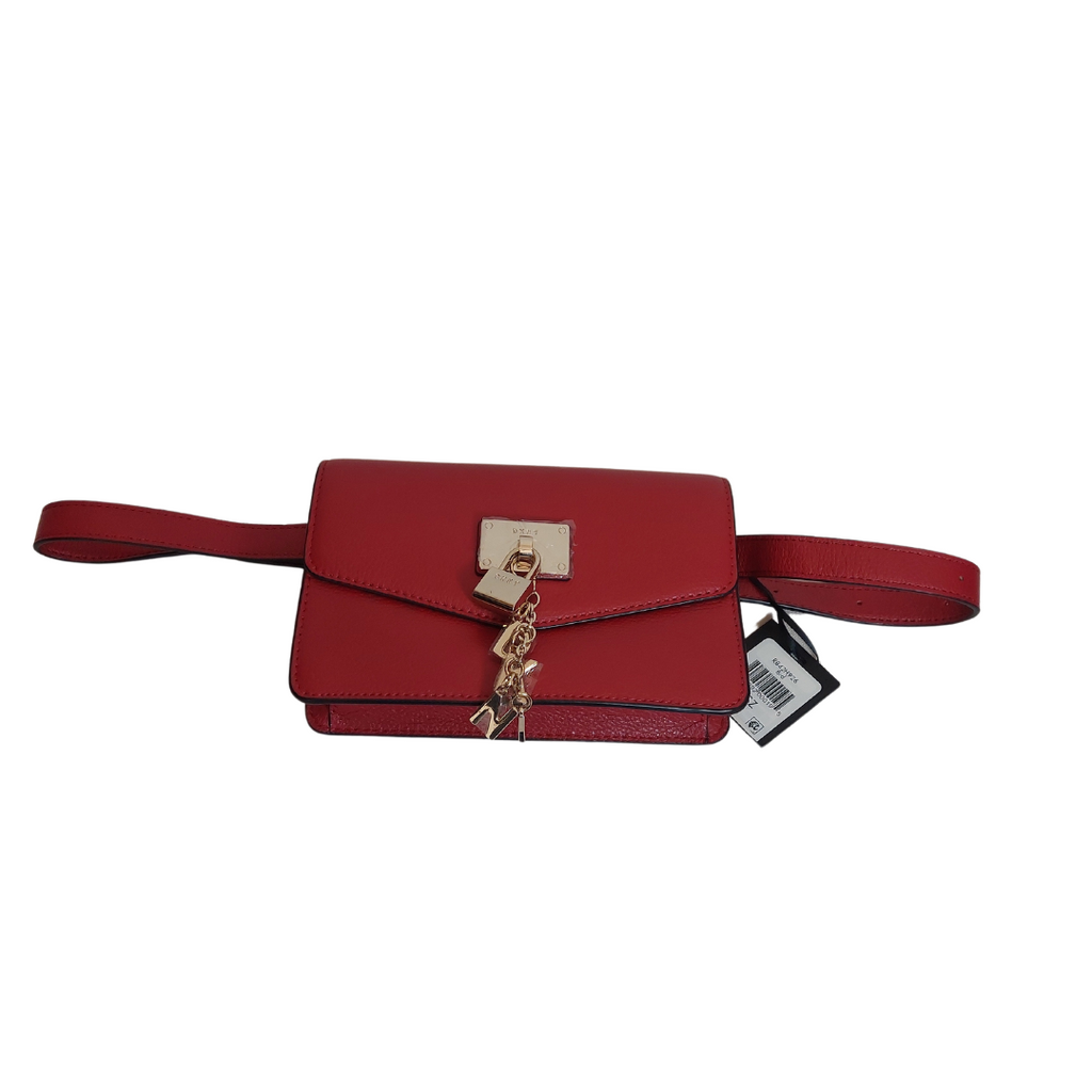 DKNY Red Leather Belt Bag | Brand New |