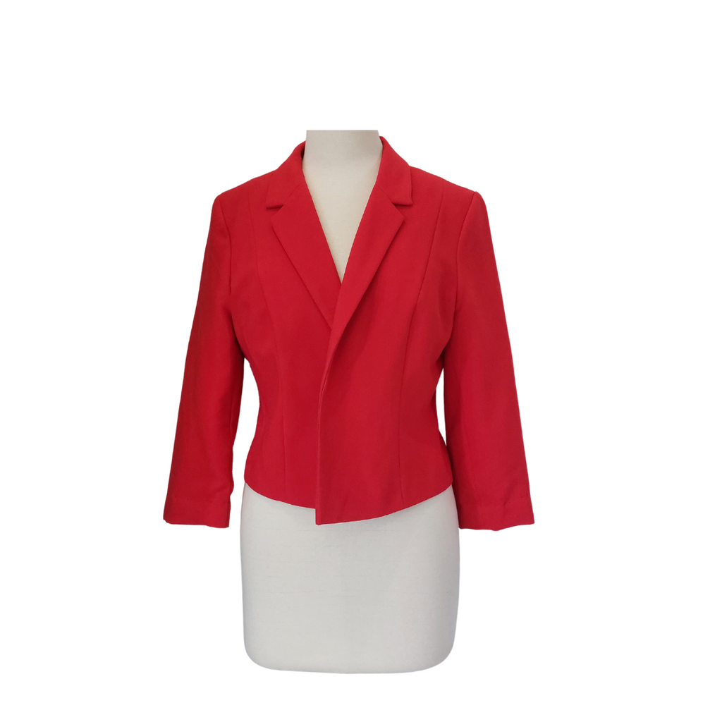 F&F Coral Cropped Blazer | Pre Loved |