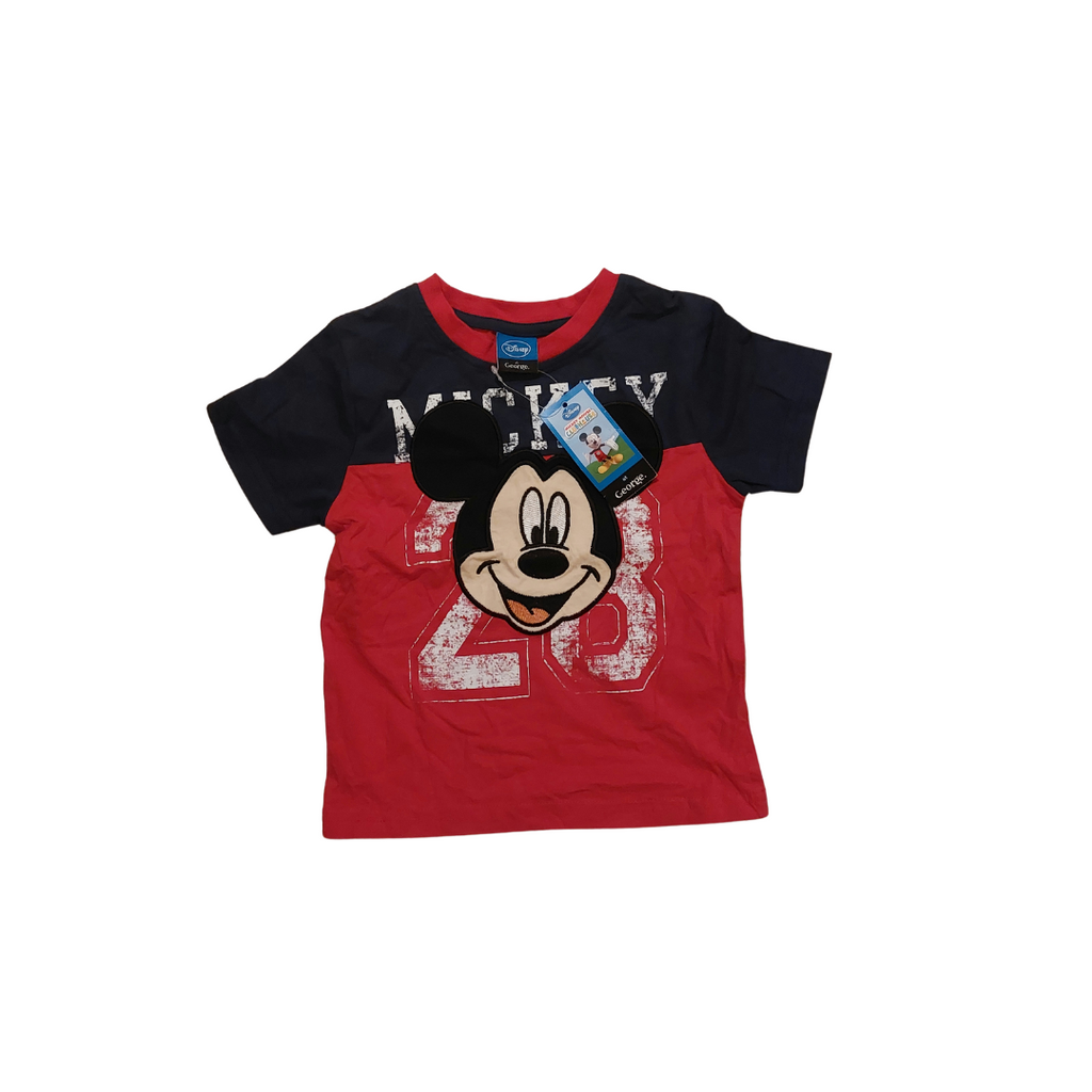 Disney X George Mickey Mouse T-Shirt (2 - 3 years) | Brand New |