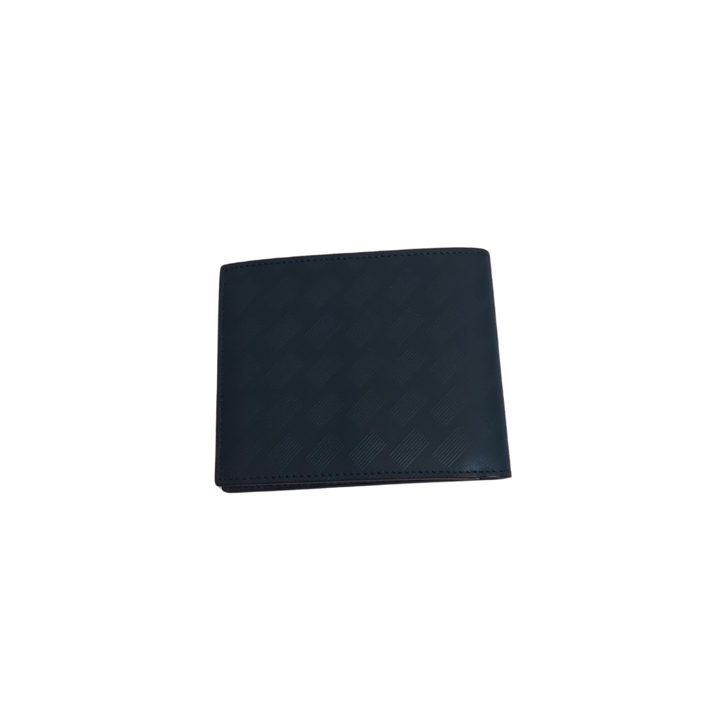 Montblanc Men's Navy Extreme 3.0 Textured-Leather Billfold Wallet | Like New |