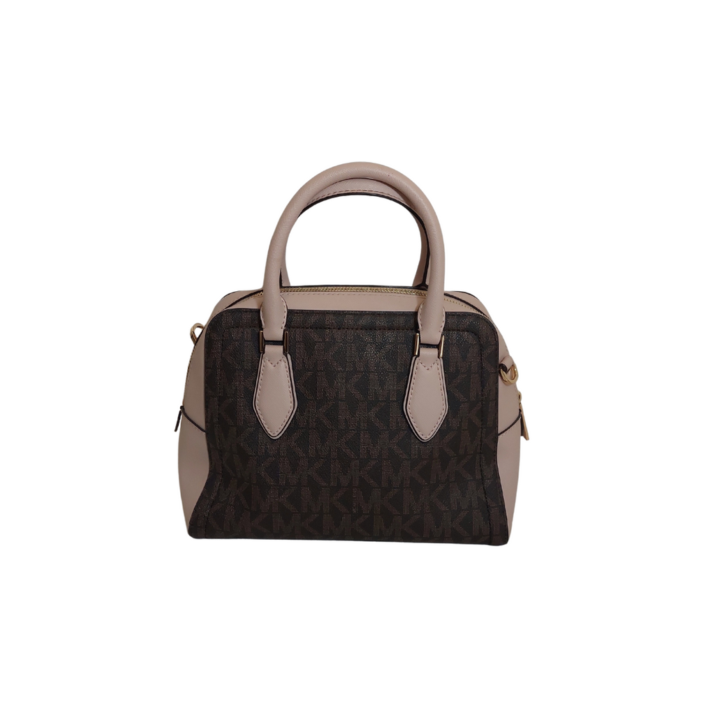 Michael Kors Ayden Medium Leather Dome Satchel Bag | Pre Loved |