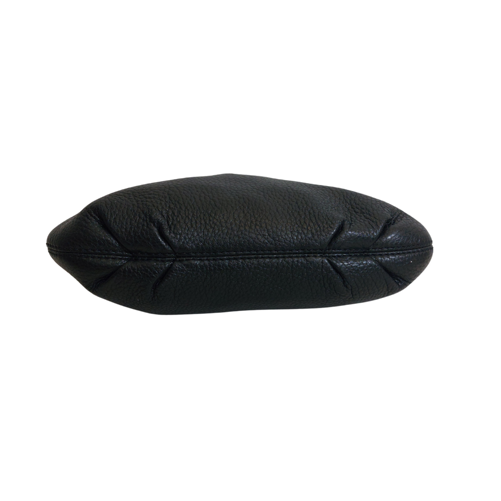 Michael Kors Black Leather Crossbody Bag | Pre Loved |