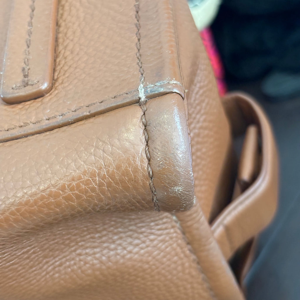 Marc Jacobs Tan Medium Leather Tote Bag | Pre Loved |