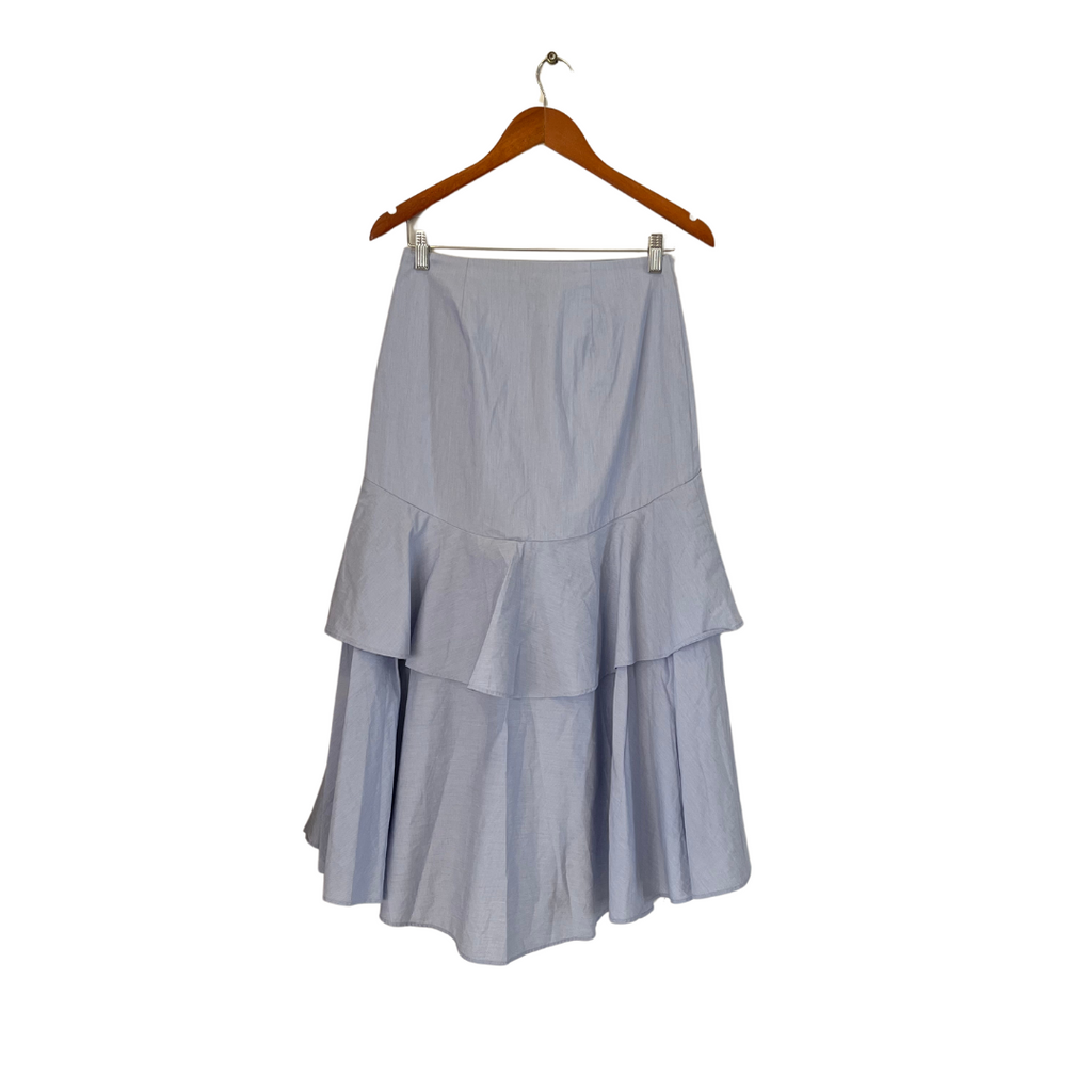 Banana Republic Blue Layered Maxi Skirt | Gently Used |