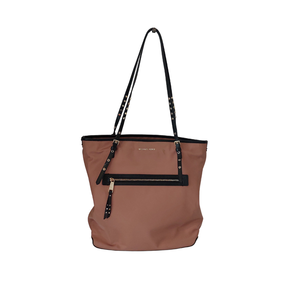 Michael Kors Pink Nylon 'Leila' Large Tote Bag | Pre Loved |