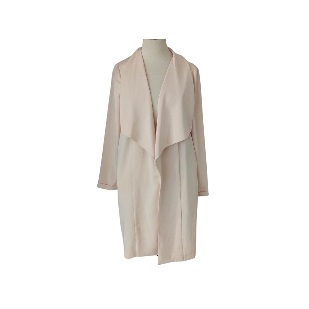 Wallis Cream Layered Open Summer Jacket | Pre Loved |