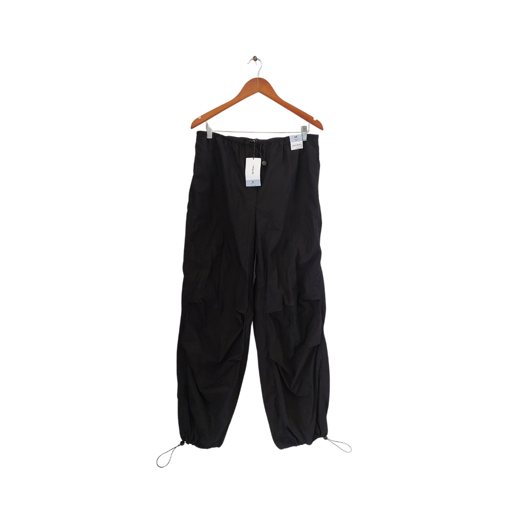 Lefties Black Parachute Pants | Brand New |