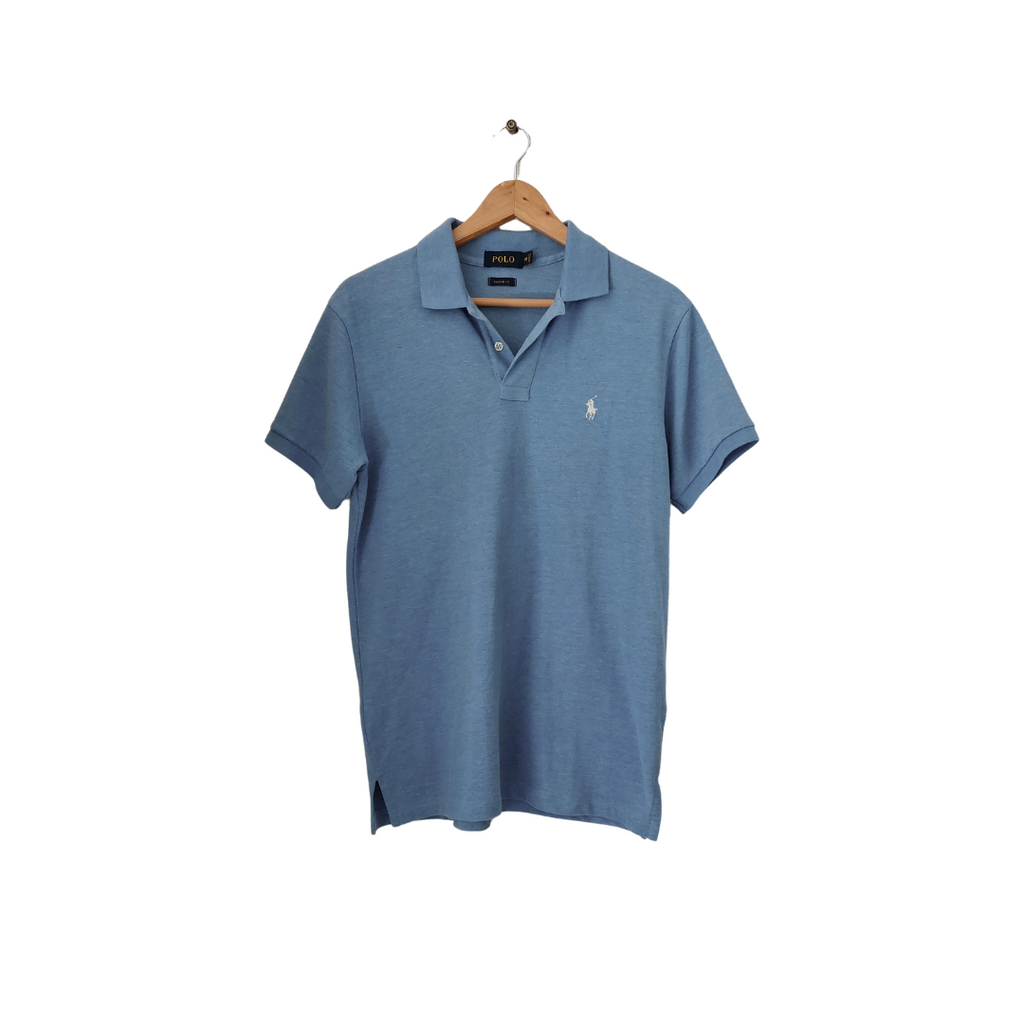 Ralph Lauren Men's Powder Blue Polo Shirt | Gently Used |