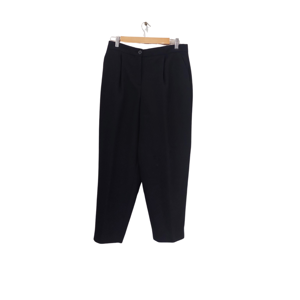 ZARA Black Tapered-Fit Pants | Brand new |