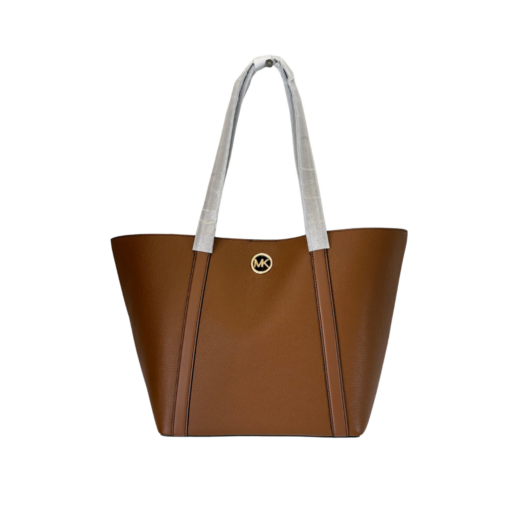 Michael Kors Hadleigh Large Leather Double Handle Tote Bag | Brand New |