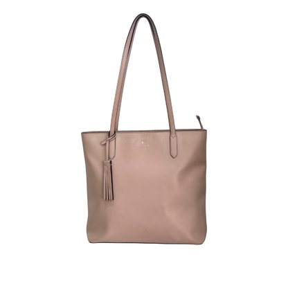 Kate Spade Pink Jana Smooth Leather Large Tote | Pre Loved |