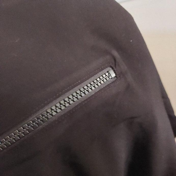 Karl Lagerfeld Black Cropped Polo Shirt | Pre Loved |