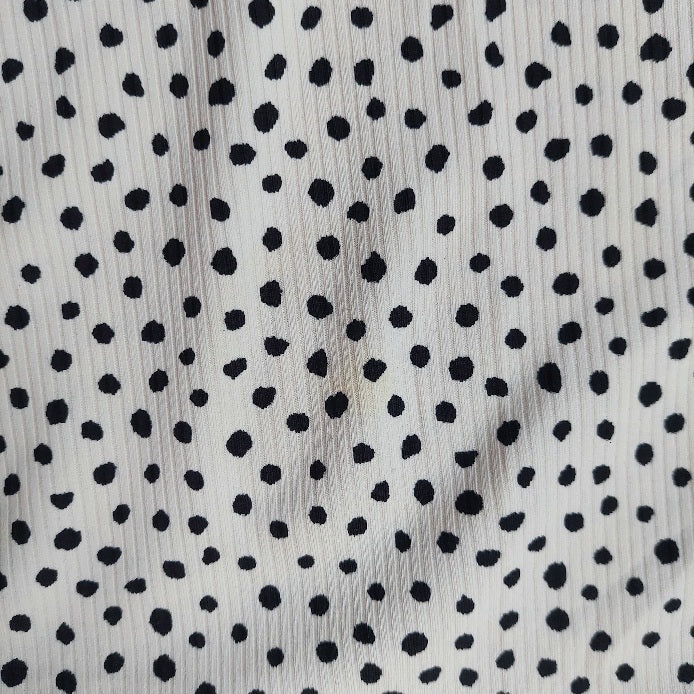 H&M White & Black Polka Dot Sleeveless Bodysuit | Brand new |