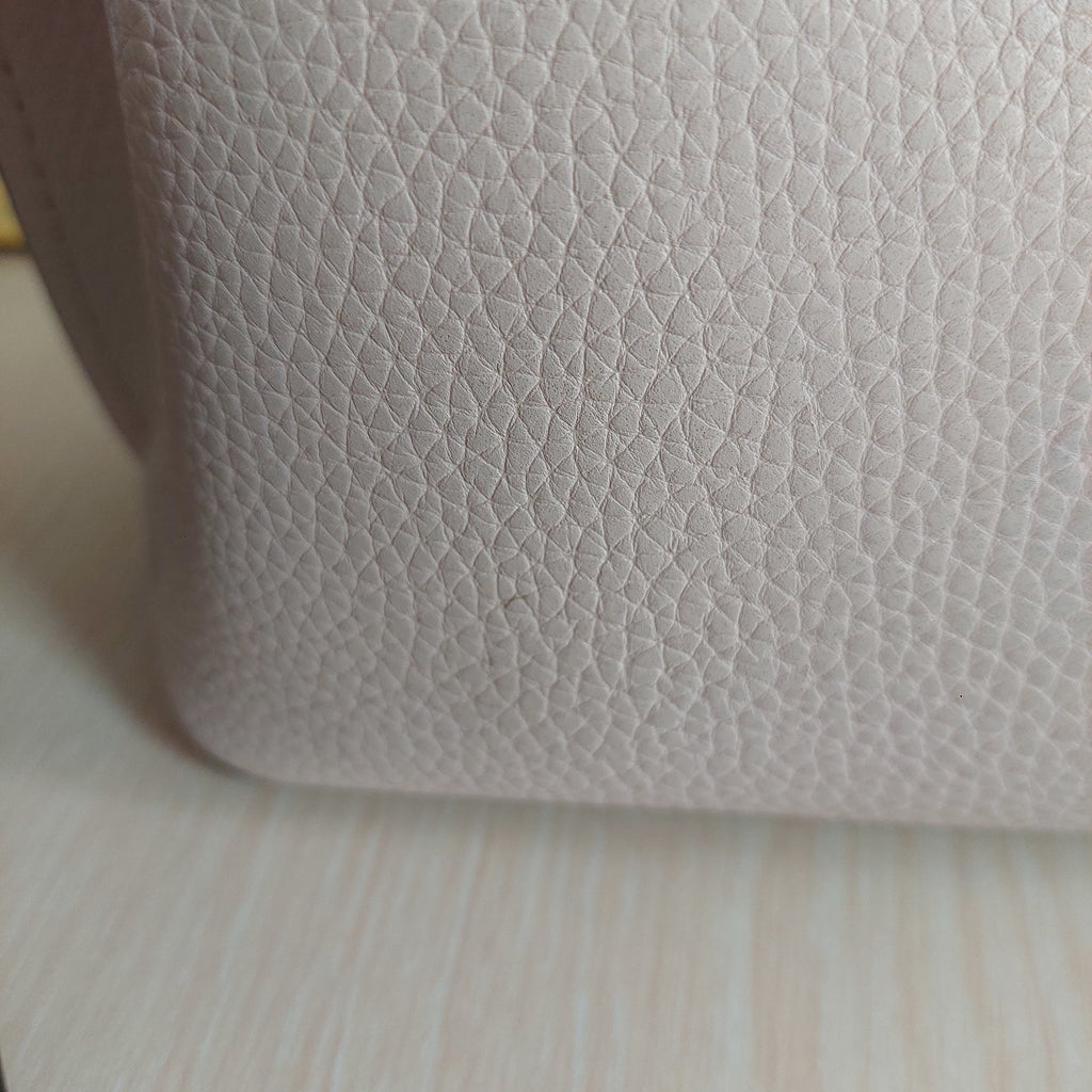 Michael Kors Light Pink Leather Emilia Satchel | Pre Loved |