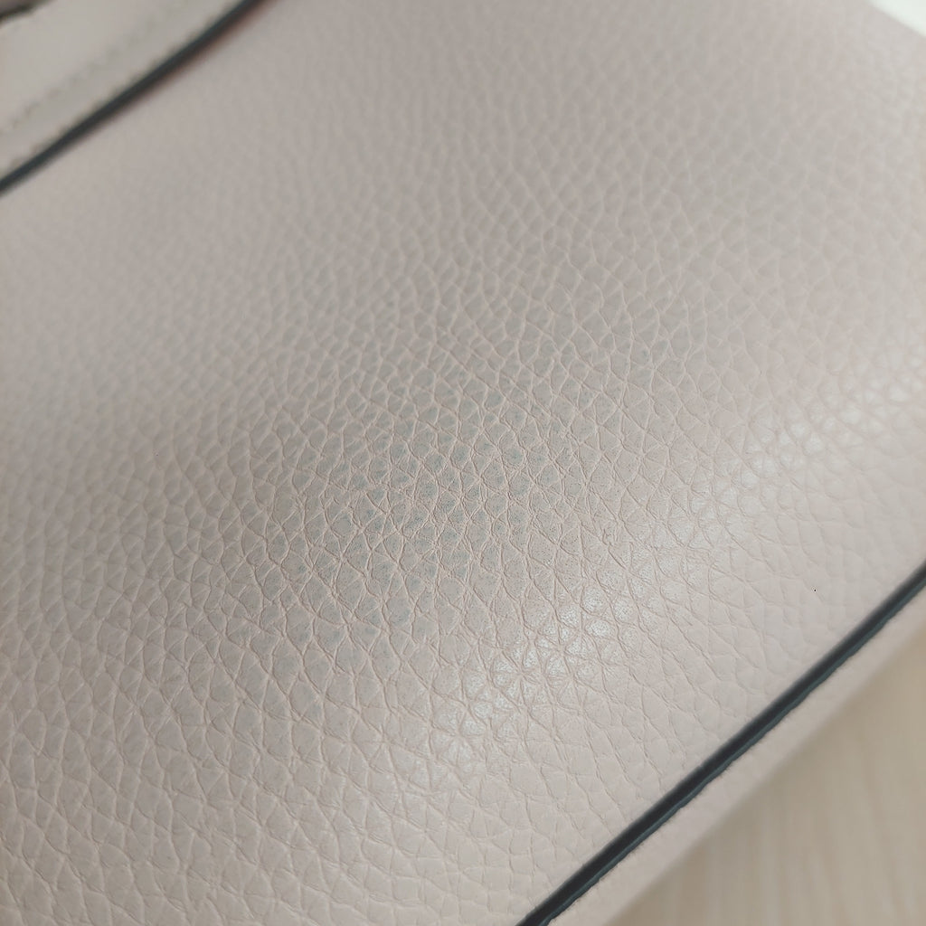 Michael Kors Light Pink Leather Emilia Satchel | Pre Loved |