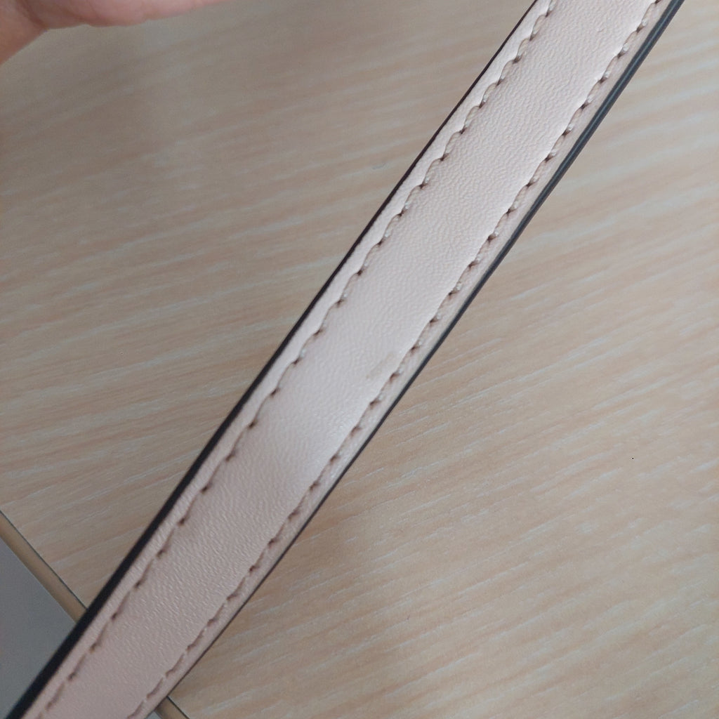 Michael Kors Light Pink Leather Emilia Satchel | Pre Loved |