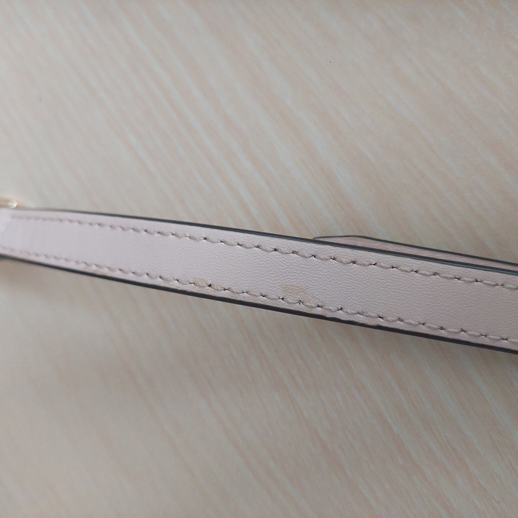 Michael Kors Light Pink Leather Emilia Satchel | Pre Loved |