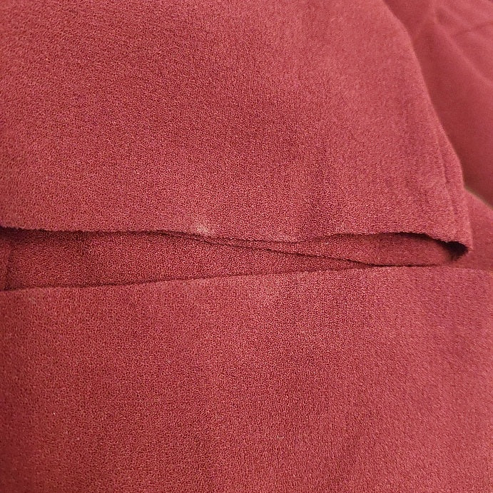 New Look Maroon Cap-sleeves Jumpsuit | Pre Loved |