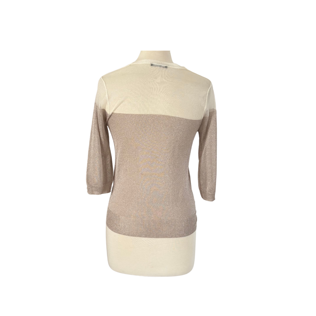 Zara Two-Toned Sheer Top | Pre Loved |