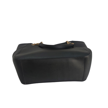 Michael Kors Black Jet Set Large Saffiano Leather Shoulder Bag | Gently Used |