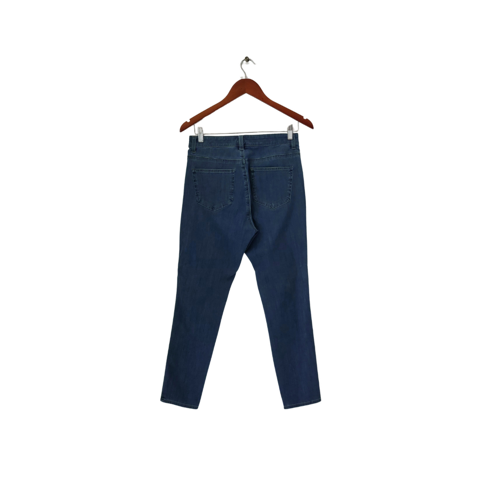 Uniqlo Classic Blue High Rise Skinny Jeans | Gently Used |